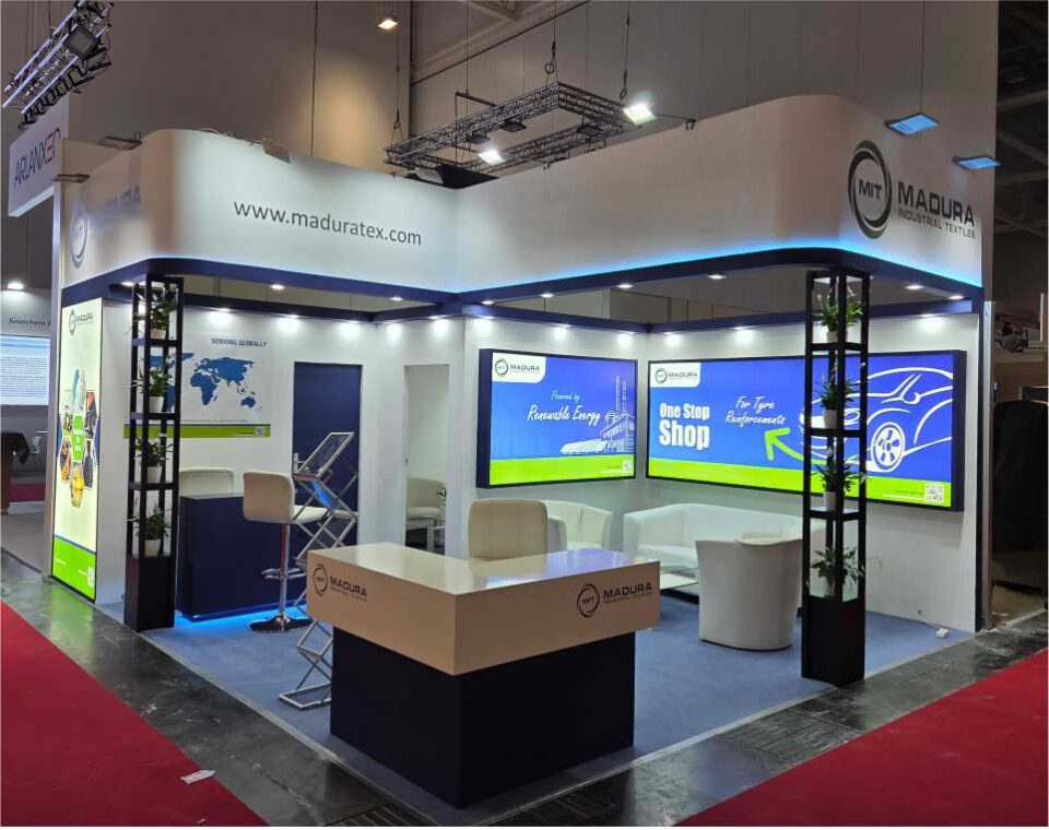 Showcase Solution modern modular exhibition booth stand design