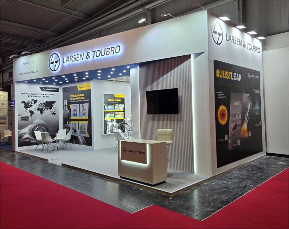 Showcase Solution modern modular exhibition booth stand design